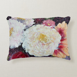 Sweet Delight flower painting Accent Kussen