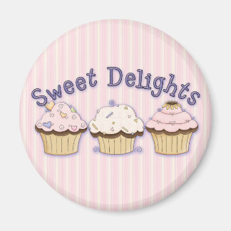 Sweet Delights CupCakes magneet