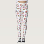 Sweet Dessert Traitements Leggings Motifs (Devant)