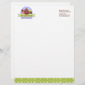 Sweet Desserts Bakery Briefhoofd (Voorkant / Achterkant)