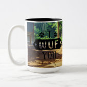 Sweet Dog in a Mug Illustration (Gauche)