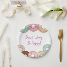 Sweet Donut Birthday | Kleurrijke Kinder partij -