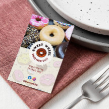 Sweet Donuts Business | Cream Schattigee Barcode Z