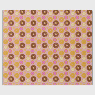 Sweet Donuts Wrapping Paper Cadeaupapier
