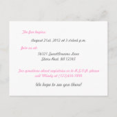 Sweet Dreams Baby Girl Baby Shower Invitations (Dos)