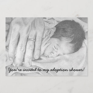 Sweet Dreams Baby, Uitnodiging voor adoptiedouche