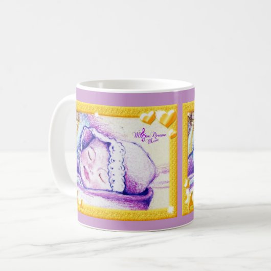 Sweet Dreams Bébé Maman Café Mug (Devant gauche)