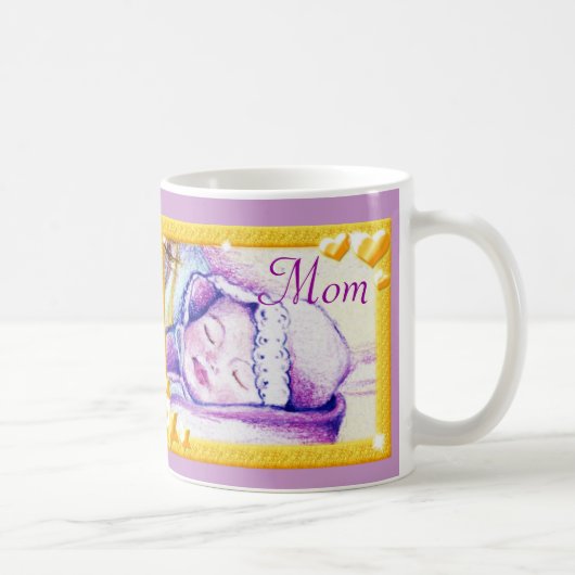 Sweet Dreams Bébé Maman Café Mug (Droite)