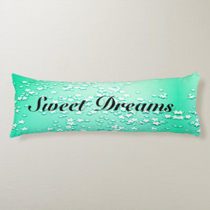 Sweet Dreams Body Pillow - Green / Stars Lichaamskussen