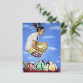 Sweet Dreams Briefkaart (Staand voorkant)