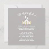 "Sweet Dreams Bunny" Twins Baby shower Invitation (Dos)