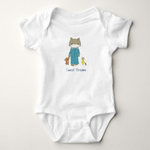 Sweet Dreams Cat and Mouse Romper