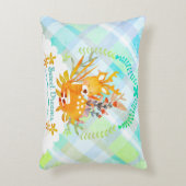 Sweet Dreams Cerf Coussin d'accentuation de bébé (Devant(Vertical))