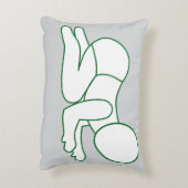 Sweet Dreams Coussin - Minimalist Baby Line Art (Dos(Vertical))