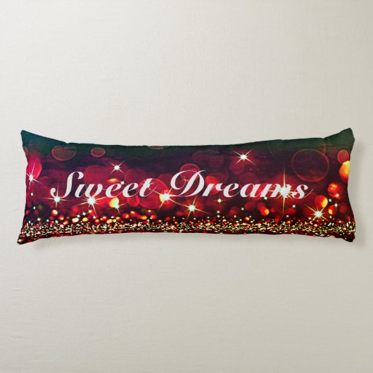 Sweet Dreams Dark Sparkle Body Pillow Lichaamskussen (Voorkant)
