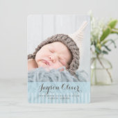 Sweet Dreams Deux photos Faire-part de naissance m (Debout devant)