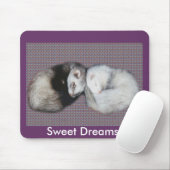 Sweet Dreams Ferret Mousepad Muismat (Met muis)
