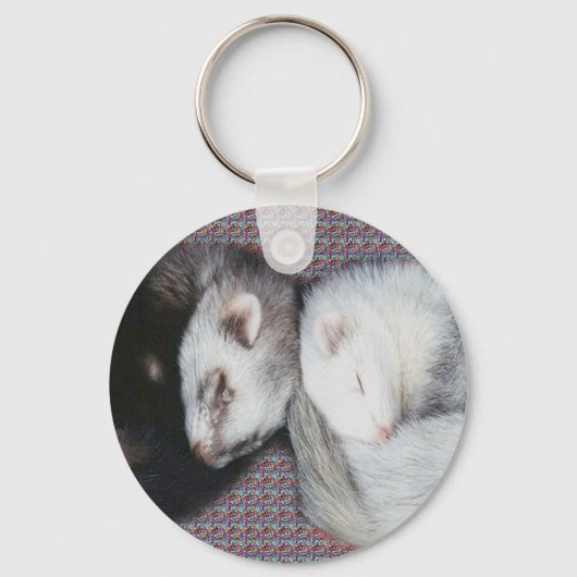 Sweet Dreams Ferret-Sleutelhanger Sleutelhanger (Voorkant)