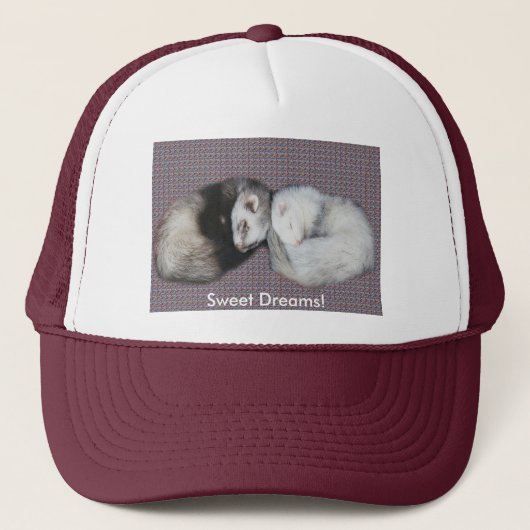 Sweet Dreams Ferrets Casquette (Devant)