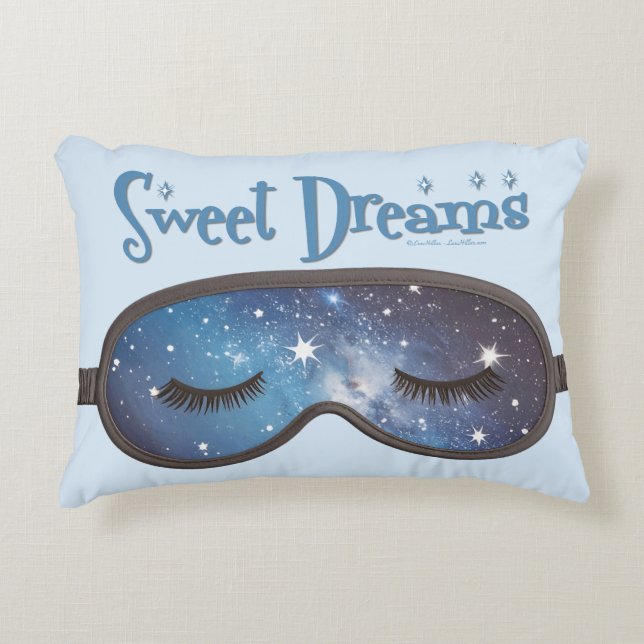 Sweet Dreams gezichtsmasker Accent Kussen (Voorkant)