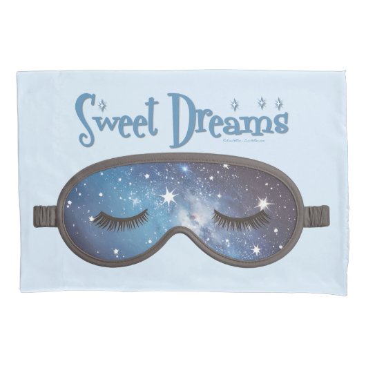Sweet Dreams gezichtsmasker Kussensloop (Voorkant)
