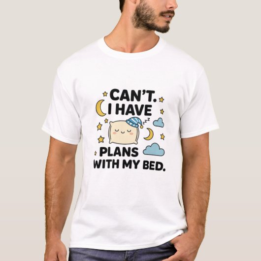 Sweet Dreams Pillow – Cozy Sleep Vibes T-Shirt (Devant)