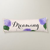 Sweet Dreams Pink Hydrangea Body Pillow Lichaamskussen (Achterkant)