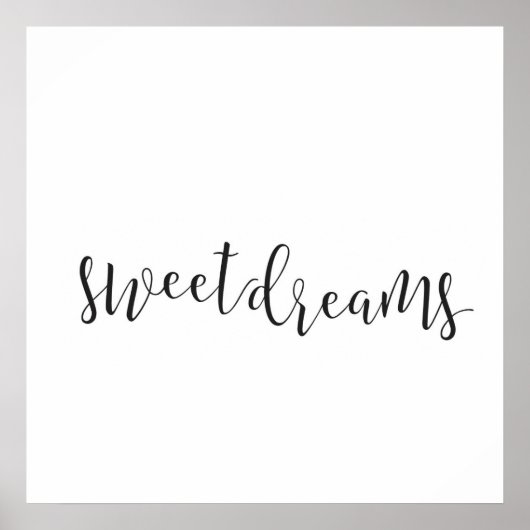 Sweet Dreams Print (Voorkant)