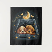 Sweet Dreams Schattige Design Puppy Wandkleed (Voorkant)