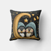 Sweet Dreams Schattige ontwerp Pinguïn gepersonali Kussen (Achterkant)