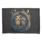 Sweet Dreams Schattige ontwerp Uil Gepersonaliseer Kussensloop (Voorkant)