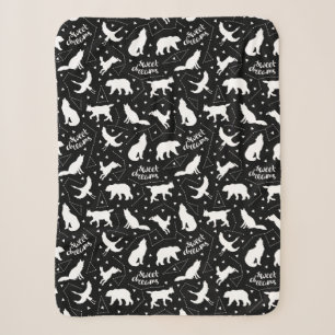 Sweet Dreams Star Constellations Sherpa Deken