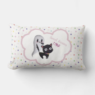 Sweet dromen Halloween Cat en stars Pillow Kussen