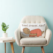 Sweet droomt teddybeer design. kussen (Stoel)