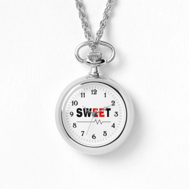 Sweet Electrical Engineer Horloge (Voorkant)