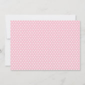 Sweet Elephant Baby Girl Douche Invitations (Dos)