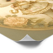 Sweet Elephant - Baby Room Poster (Coin)