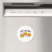 Sweet en Corny Funny Corn Kernels Pun Magneet (Insitu (Vaatwasser))