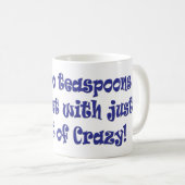 Sweet en Crazy Koffiemok (Voorkant rechts)