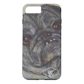 SWEET EN CUTE PUG Case-Mate iPhone CASE (Achterkant)