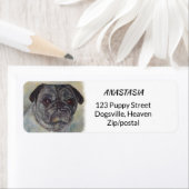 SWEET EN CUTE PUG ETIKET (Insitu)