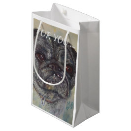 SWEET EN CUTE PUG KLEIN CADEAUZAKJE