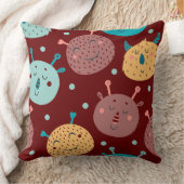 Sweet- en Gekke Alien-monsters Kussen (Deken)