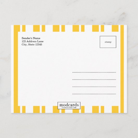 SWEET Enregistrer la carte postale Date (Dos)