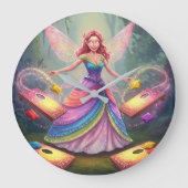 Sweet Fairy Wedding Shower Grote Klok (Voorkant)