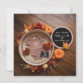 Sweet fall pregnancy announcement kaart (Voorkant)