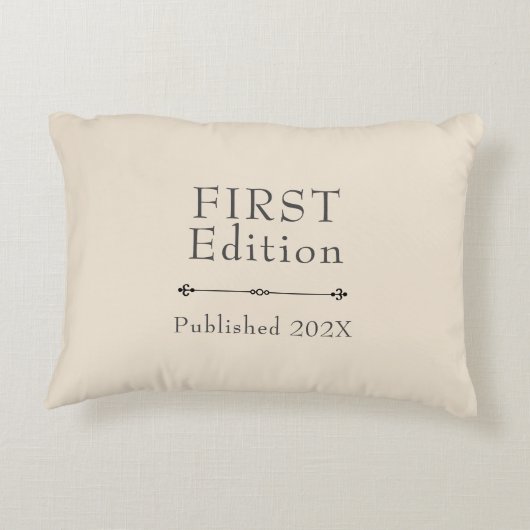 Sweet First Edition  Accent Kussen (Achterkant)