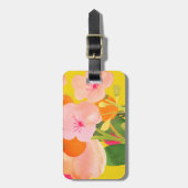 Sweet Floral Bagagelabel (Voorkant verticaal)