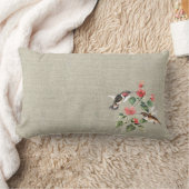 Sweet  Floral Hummingbird Paar Kussen (Deken)