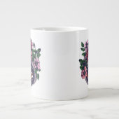 Sweet Floral Lemur Extra Grote Beker (Voorkant)